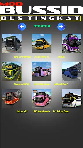 Скриншот 4 — Mod Bussid Bus Tingkat Terbaru