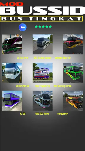 Скриншот 6 — Mod Bussid Bus Tingkat Terbaru