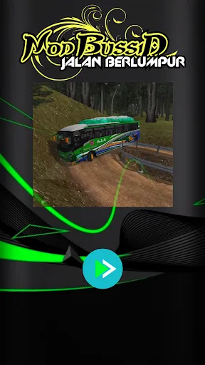 Скриншот 1 — Mod Jalan Rusak Bussid Lumpur