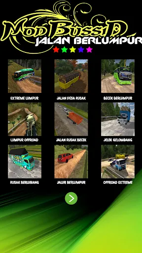 Скриншот 2 — Mod Jalan Rusak Bussid Lumpur