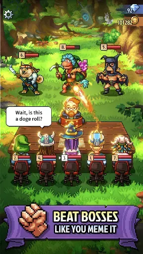 Скриншот 1 — Knights of Pen and Paper 3 RGP