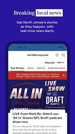 Скриншот 1 — North Jersey: Record & Herald