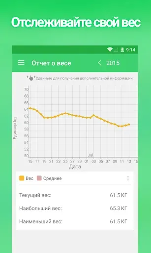 Скриншот 5 — Напоминание пить воду