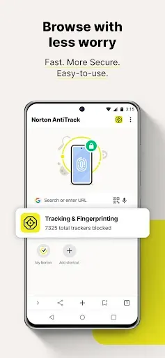 Скриншот 2 — Norton AntiTrack
