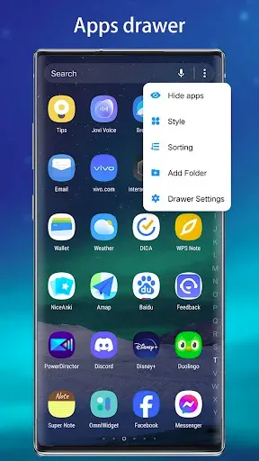 Скриншот 5 — Cool Note20 Launcher Galaxy UI