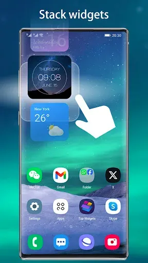 Скриншот 7 — Cool Note20 Launcher Galaxy UI