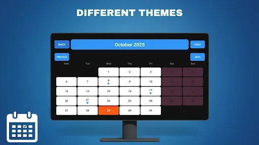 Скриншот 6 — Календарь - Android TV