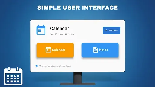 Скриншот 8 — Календарь - Android TV