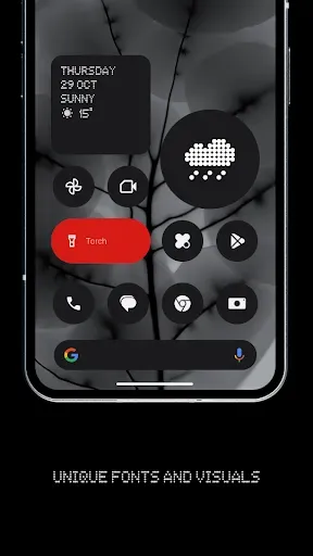 Скриншот 1 — Nothing Launcher