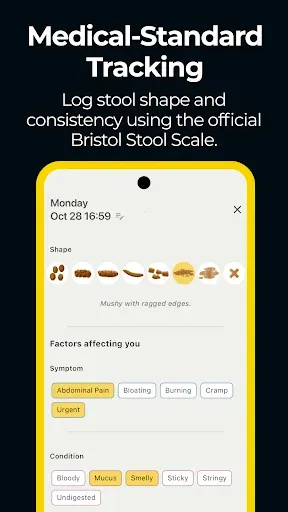 Скриншот 2 — plop - poop tracker & analyzer