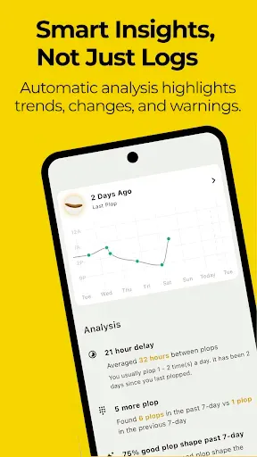 Скриншот 3 — plop - poop tracker & analyzer