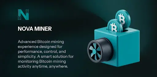 Скриншот 1 — Nova Miner - Bitcoin Mining