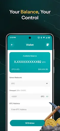Скриншот 5 — Nova Miner - Bitcoin Mining