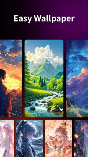 Скриншот 1 — Easy Wallpaper - HD & Video