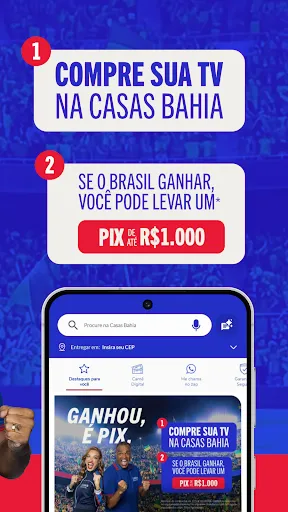 Скриншот 2 — Casas Bahia: Compras Online
