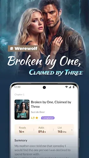 Скриншот 3 — Readict -One Click Away Novels