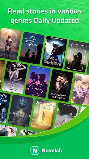 Скриншот 1 — Novelah - Read fiction & novel