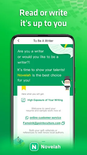 Скриншот 6 — Novelah - Read fiction & novel