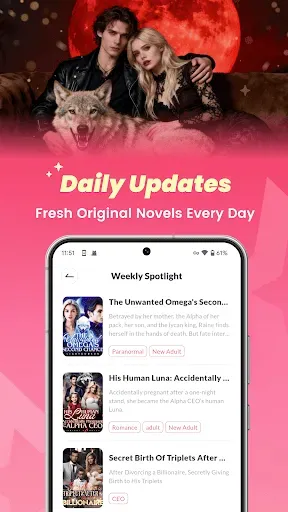 Скриншот 5 — Novelaria - Read Book, Booktok
