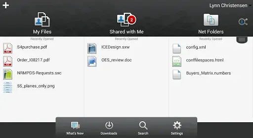 Скриншот 5 — Micro Focus Filr