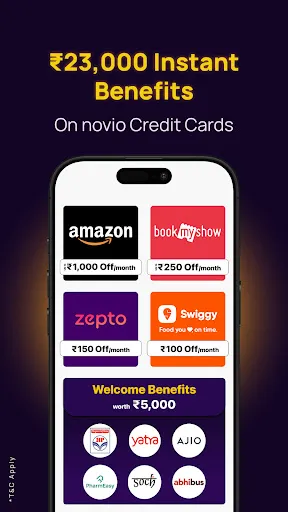 Скриншот 3 — novio: UPI Credit Card for All