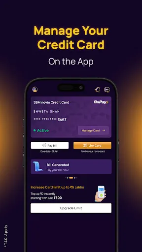 Скриншот 7 — novio: UPI Credit Card for All
