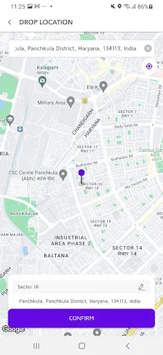 Скриншот 2 — Novo – Cabs, Autos & Bikes