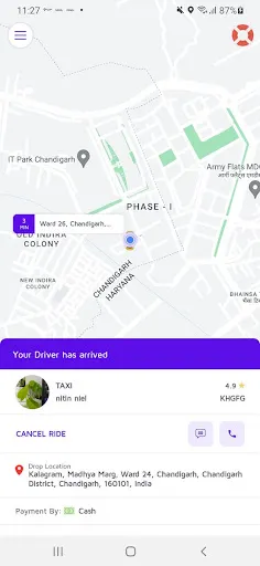 Скриншот 5 — Novo – Cabs, Autos & Bikes