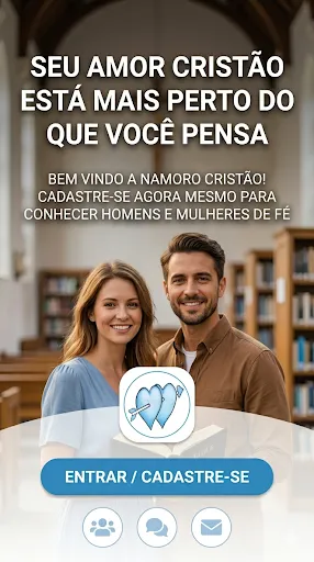 Скриншот 1 — Namoro Namoro/Namoro Cristão