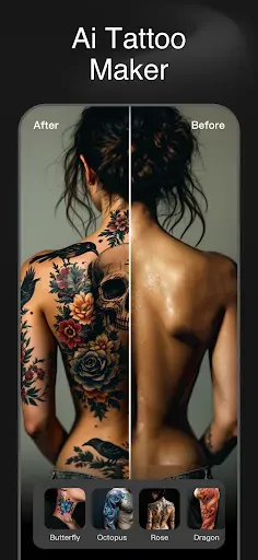 Скриншот 3 — Ai Tattoo ldeas-Art Generator