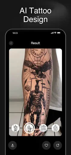 Скриншот 5 — Ai Tattoo ldeas-Art Generator