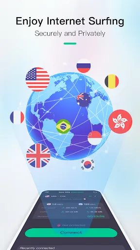 Скриншот 1 — Now VPN - Fast Secure Proxy