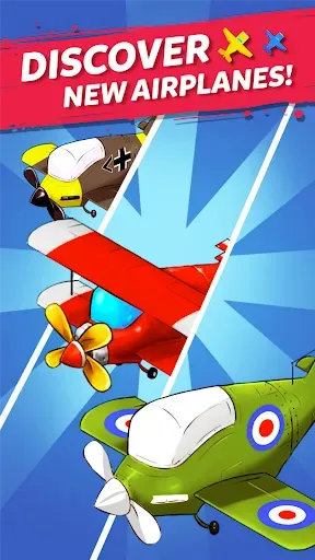 Скриншот 4 — Merge AirPlane: Самолеты
