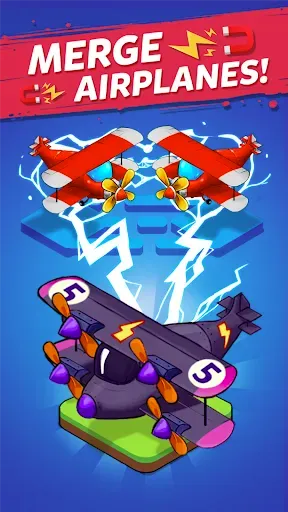 Скриншот 5 — Merge AirPlane: Самолеты