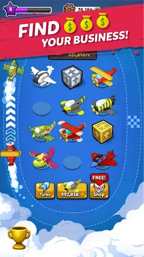 Скриншот 7 — Merge AirPlane: Самолеты