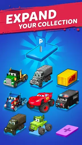 Скриншот 2 — Merge Truck: Монстр-трак 4x4