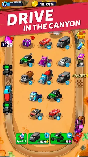Скриншот 3 — Merge Truck: Монстр-трак 4x4