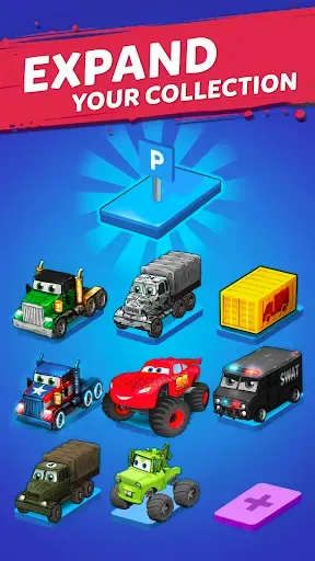 Скриншот 6 — Merge Truck: Монстр-трак 4x4