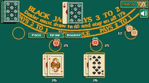 Скриншот 2 — Pixel Blackjack