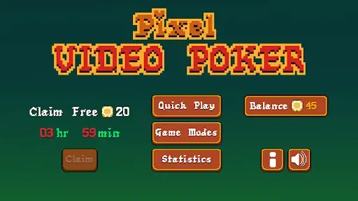 Скриншот 1 — Pixel Video Poker