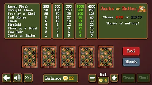 Скриншот 5 — Pixel Video Poker