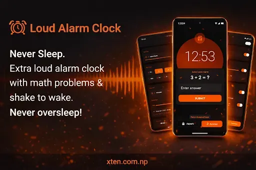 Скриншот 1 — Loud Alarm Clock - Never Sleep