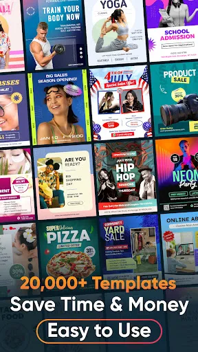 Скриншот 1 — Poster Maker, Flyer Maker