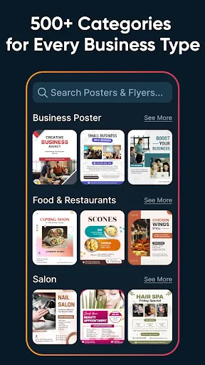 Скриншот 2 — Poster Maker, Flyer Maker
