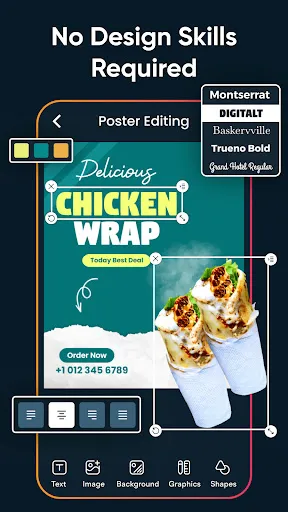 Скриншот 3 — Poster Maker, Flyer Maker