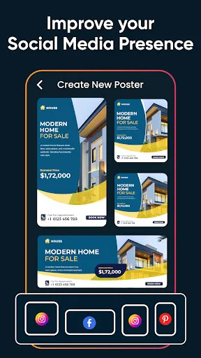 Скриншот 8 — Poster Maker, Flyer Maker