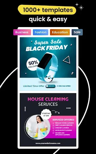 Скриншот 8 — Ad Maker: Advertisement Maker
