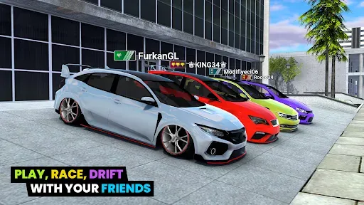 Скриншот 2 — Car Parking 3D: Online Drift