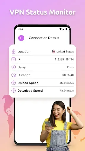 Скриншот 5 — Super VPN: Unlimited VPN Proxy