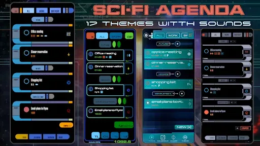 Скриншот 1 — Sci-Fi Agenda